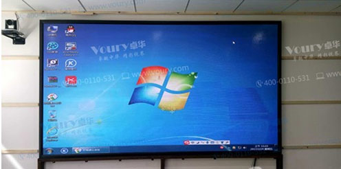 Voury卓华小间距LED显示屏助力中顾法商集团视讯会议系统升级